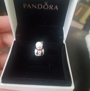 Pandora Happy Snowman Charm